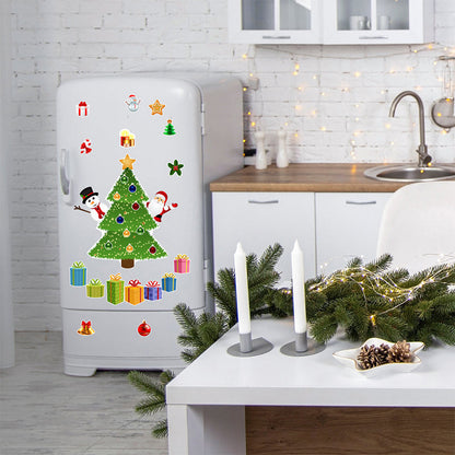 (🎅Xmas Sale 48% OFF) - 🎄Christmas 3D Cartoon Magnetic Sticker