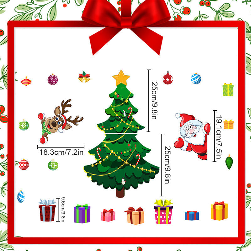 (🎅Xmas Sale 48% OFF) - 🎄Christmas 3D Cartoon Magnetic Sticker