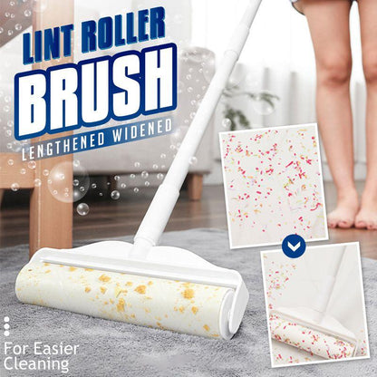 Lengthened Widened Lint Roller Brush