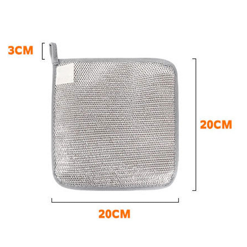 5PCS Multipurpose Reusable Non-Scratch Wire Dishcloths