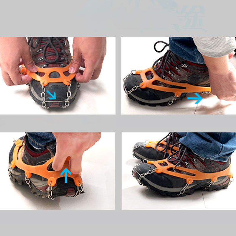 🔥Outdoor Anti-Slip Crampons for Hiking Boots & Shoes