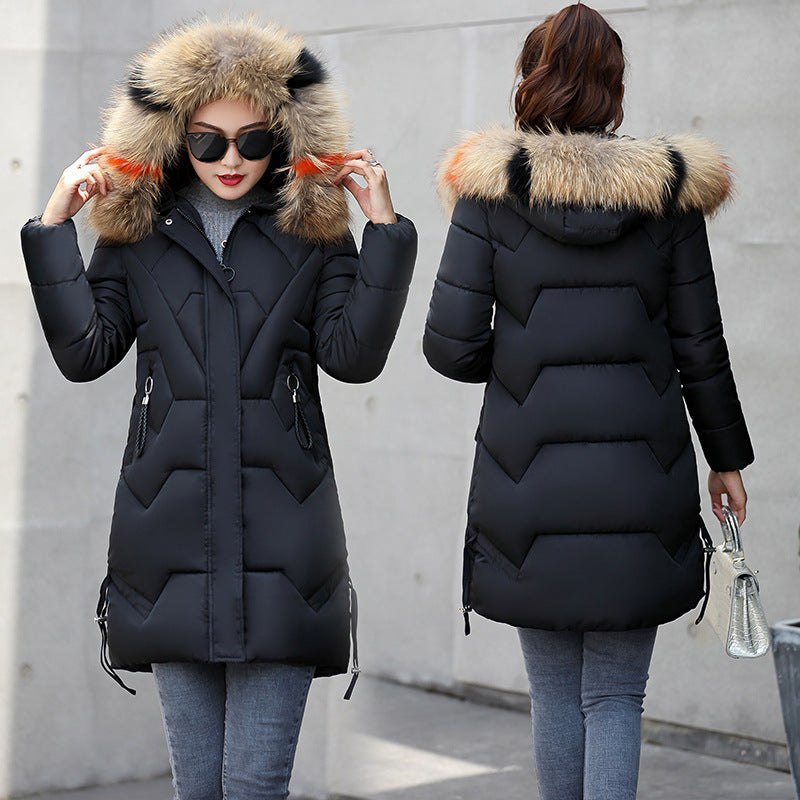 ✨Winter Offer💖Women's Winter Puffer Coat with Faux Fur Hood