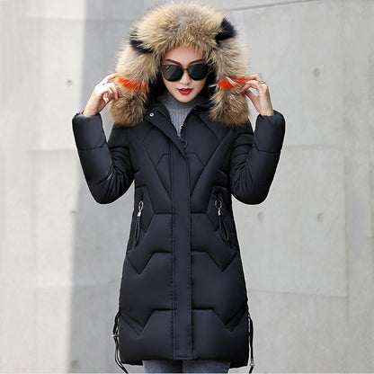 ✨Winter Offer💖Women's Winter Puffer Coat with Faux Fur Hood