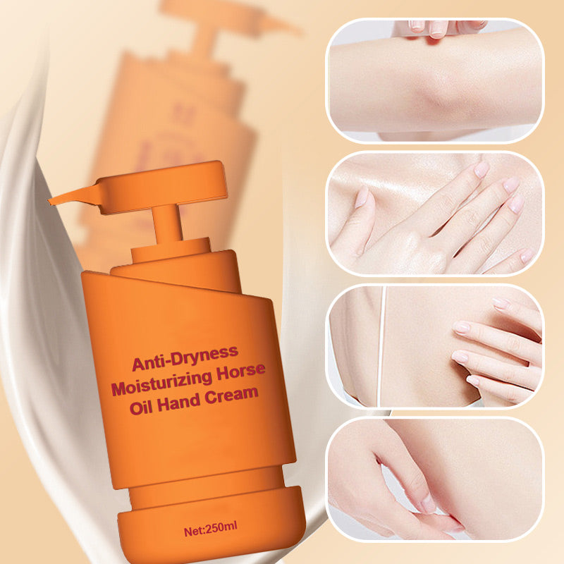 🔥2025 HOT SALE💕 Anti-Dryness Moisturizing Horse Oil Hand Cream