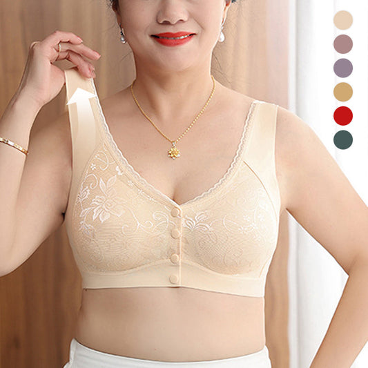 🎅Christmas Specials 50% OFF🎁Women's Comfortable Front-Closure Wire-Free Seamless Bra