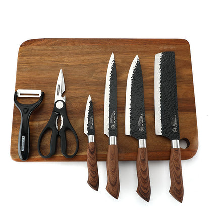 Professional stainless steel kitchen knife set gift box