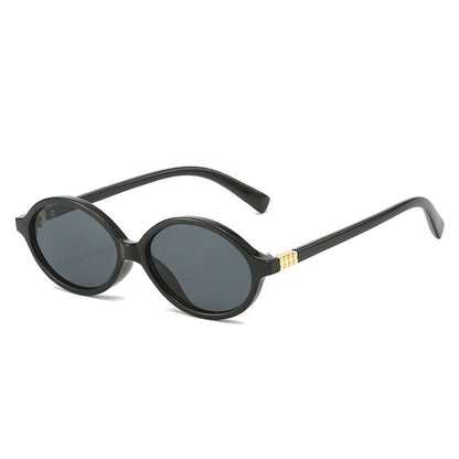 🎅Christmas Pre-Sale🎁Stylish Small Oval Frame Sunglasses