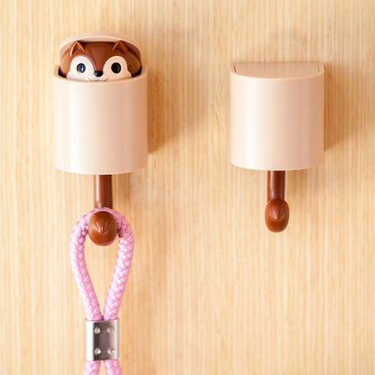 Creative Cute Squirrel Self-Adhesive Wall Hook