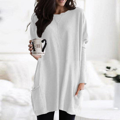 💕Limited Sale 50% OFF💖New long sleeve casual pocket t-shirt