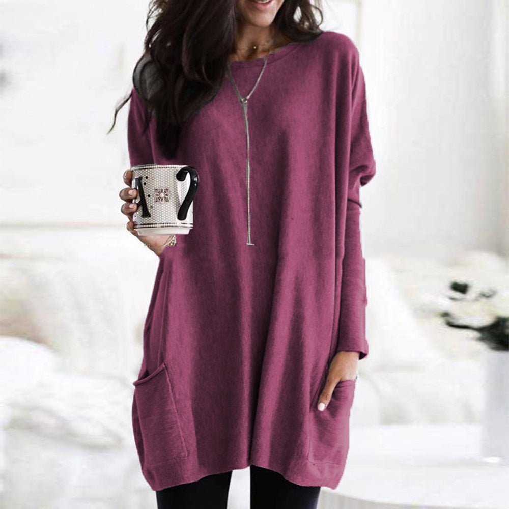 💕Limited Sale 50% OFF💖New long sleeve casual pocket t-shirt