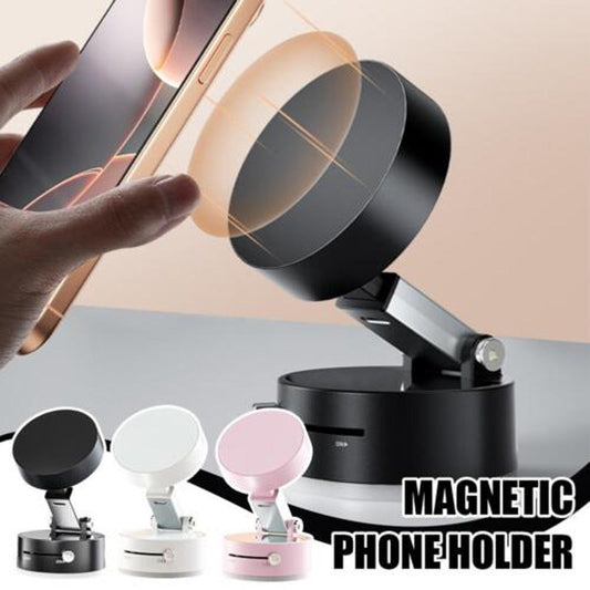 🔥2025 Hot Sale🔥Foldable Portable Vacuum Magnetic Cell Phone Holder