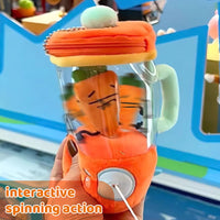 🥕🌪️Creative Cute Plush Carrot Juicer Toy