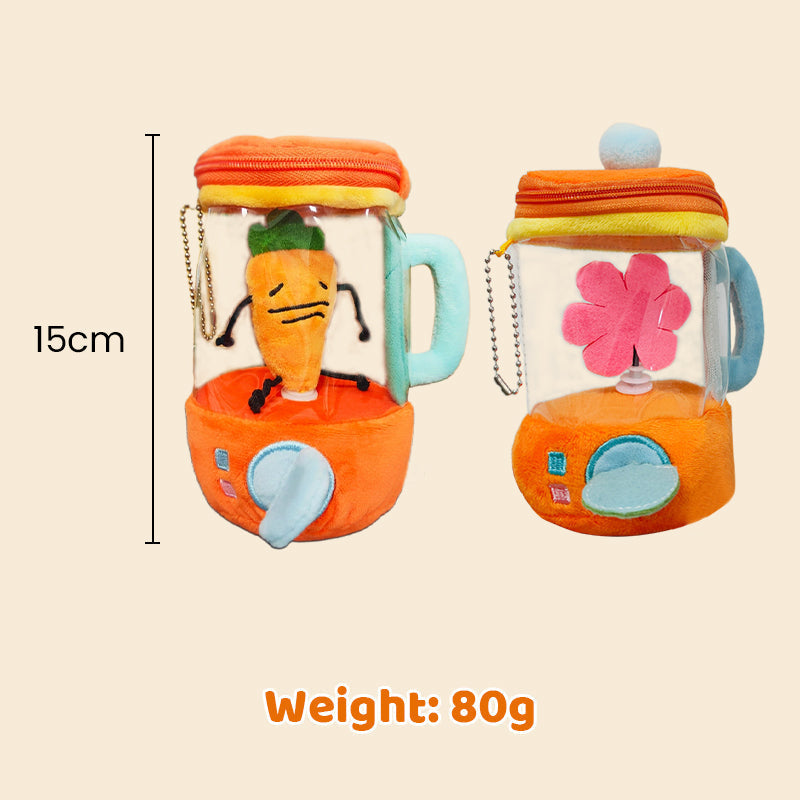 🥕🌪️Creative Cute Plush Carrot Juicer Toy