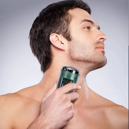 🎅Christmas 50% off sale💥Portable Powerful Visual Digital Display Electric Shaver