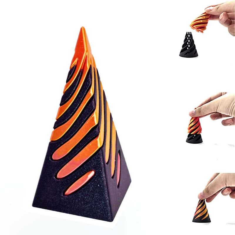 🔥Buy 1 Get 1 Free🌈Impossible Pyramid Passthrough Sculpture🗼