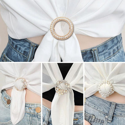 [Buy 1 Get 1 Free] Classic All-match Pearl Rhinestone Buckles