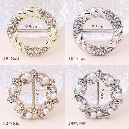 [Buy 1 Get 1 Free] Classic All-match Pearl Rhinestone Buckles