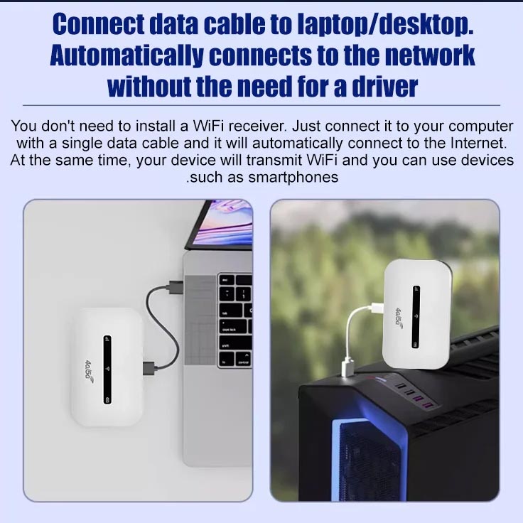 🔥2025 Hot Sale🔥4G/ 5G Pocket Mobile WiFi Router（50% OFF）