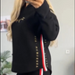 🔥2025 New Arrival - 50% OFF🎉Women's Long-Sleeved Striped Casual Hooded Top&pants