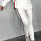 🔥2025 New Arrival - 50% OFF🎉Women's Long-Sleeved Striped Casual Hooded Top&pants
