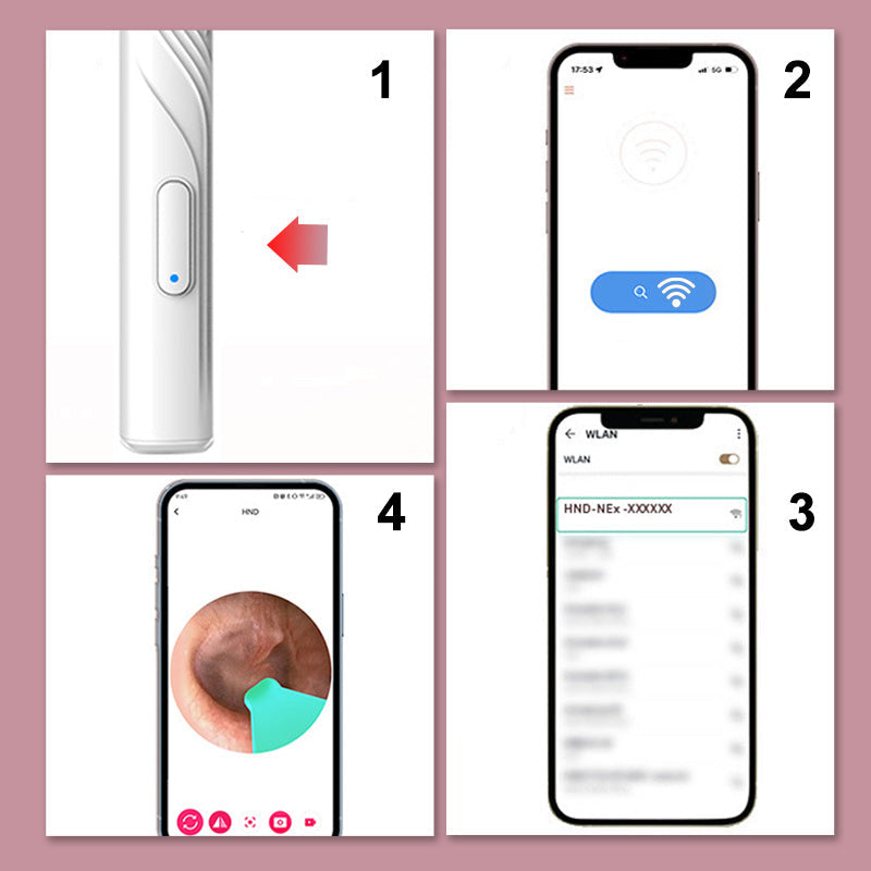 🎉2025 HOT SALE ~50% OFF🎉Earwax Removal Device with HD Camera