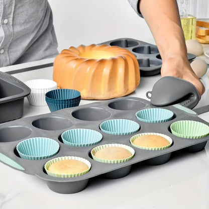 🔥New Year Hot sale 50% OFF - Silicone Cake Molds Set for Easy Baking