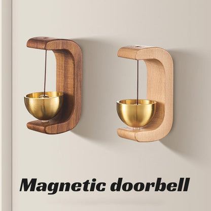 🎅NEW YEAR Sale 49% OFF🎁Magnetic Wooden Wind Chime Doorbell Decoration