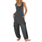 🔥Spring Trend🔥 - Women's Sleeveless Baggy Jumpsuit🎀