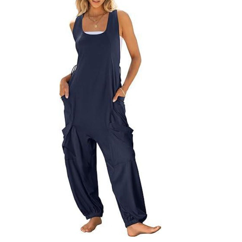 🔥Spring Trend🔥 - Women's Sleeveless Baggy Jumpsuit🎀