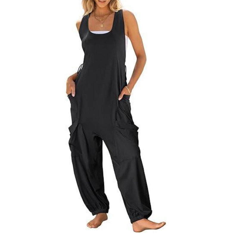 🔥Spring Trend🔥 - Women's Sleeveless Baggy Jumpsuit🎀