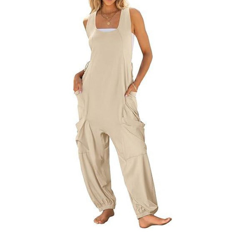 🔥Spring Trend🔥 - Women's Sleeveless Baggy Jumpsuit🎀