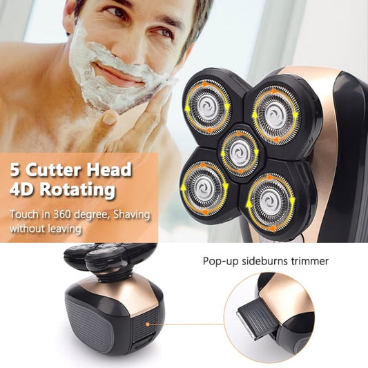 (🎄Christmas Sale- 49% OFF💝) 5 In 1 Multifunctional 4D Electric Shaver