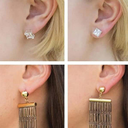 🎉Limited Time Offer 50% OFF🔥Clear silicone earring backs with strong support