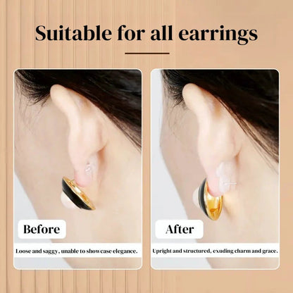 🎉Limited Time Offer 50% OFF🔥Clear silicone earring backs with strong support