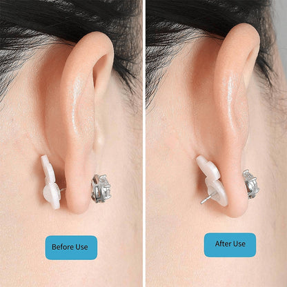 🎉Limited Time Offer 50% OFF🔥Clear silicone earring backs with strong support