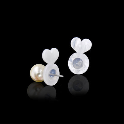 🎉Limited Time Offer 50% OFF🔥Clear silicone earring backs with strong support