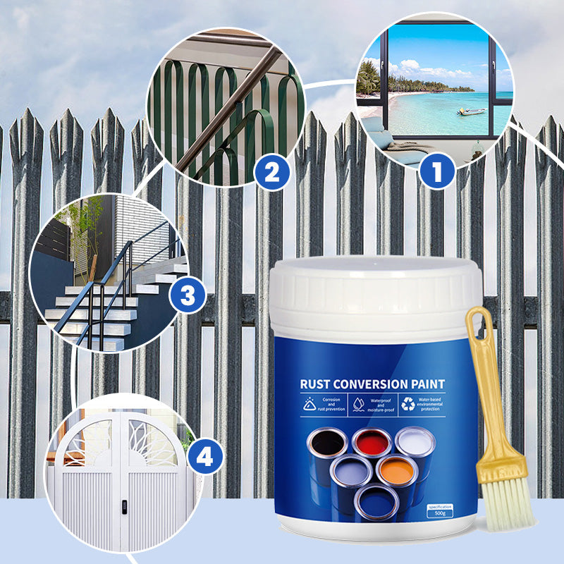 🔥Hot Sale 50% OFF🔥Weatherproof Rust Converter Paint for Metal