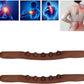 Wooden lymphatic massage stick