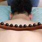 Wooden lymphatic massage stick