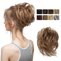 Natural Wig Hair Buns Extension