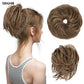 Natural Wig Hair Buns Extension