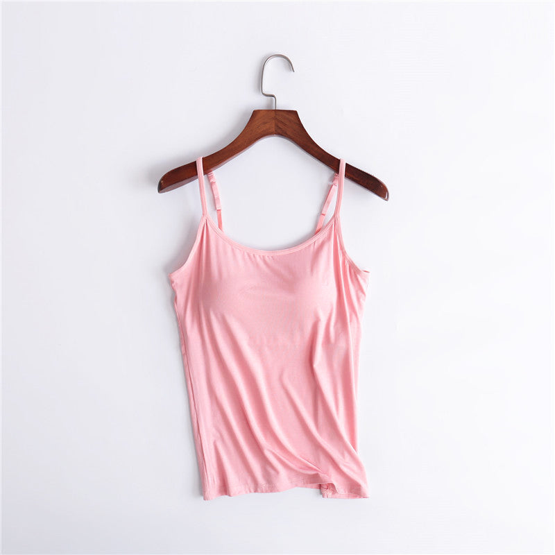 🏆LAST DAY SALE 49% OFF - Loose-fitting Tank Top With Built-in Bra