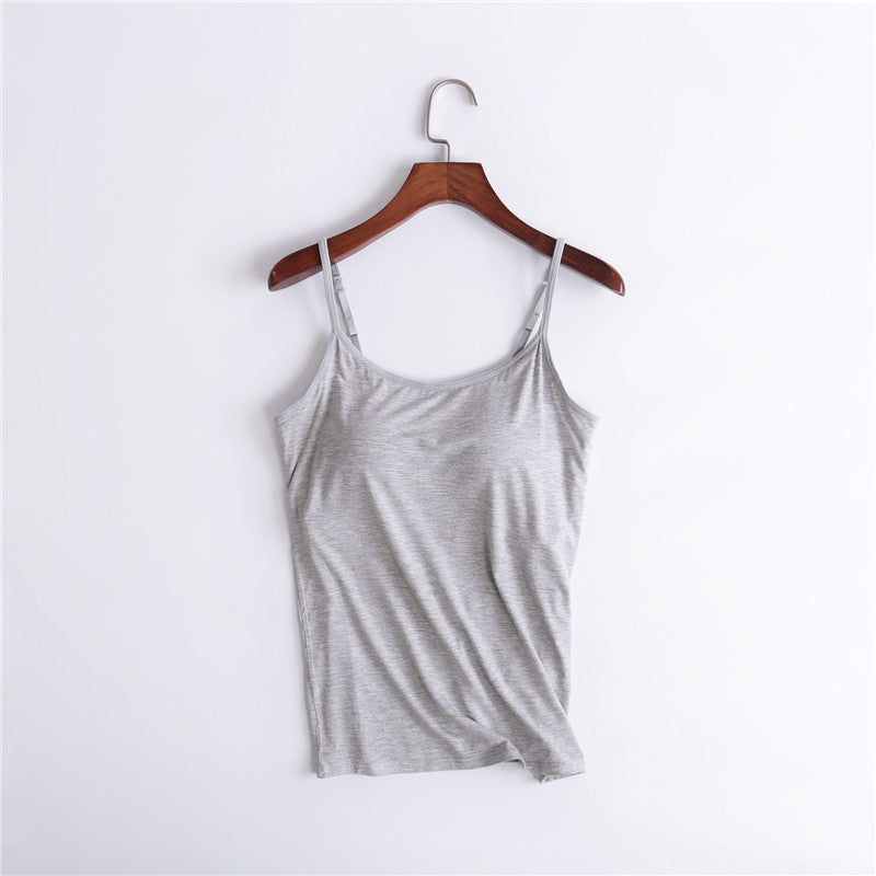 🏆LAST DAY SALE 49% OFF - Loose-fitting Tank Top With Built-in Bra