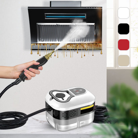Portable Handheld Steam Cleaner with 10 Accessories, Adjustable Levels, Fast Heat-Up Steamer for Kitchen, Bathroom, Tile & Car Cleaning