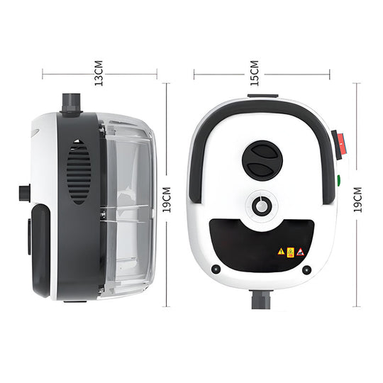 Portable Handheld Steam Cleaner with 10 Accessories, Adjustable Levels, Fast Heat-Up Steamer for Kitchen, Bathroom, Tile & Car Cleaning