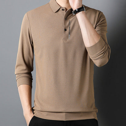 Men's Premium Long-Sleeve Stand Collar Casual Shirt