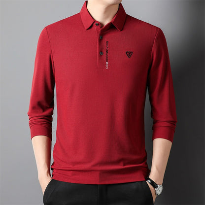 Men's Premium Long-Sleeve Stand Collar Casual Shirt