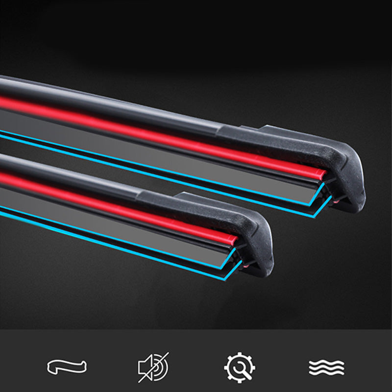 Non Mark Double Strips Car Windscreen Wiper