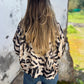 ⏳Time-limited Special⏰Women's Zebra Print Zipper Bomber Jacket
