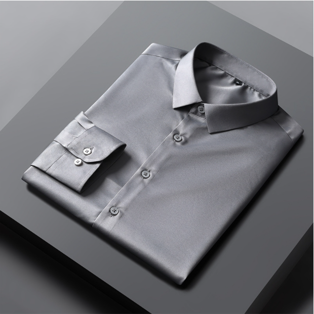 Men's High Elastic Free Iron Shirt